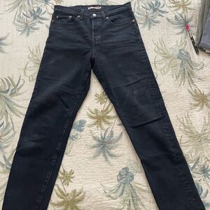 Levi's Black Denim Jeans